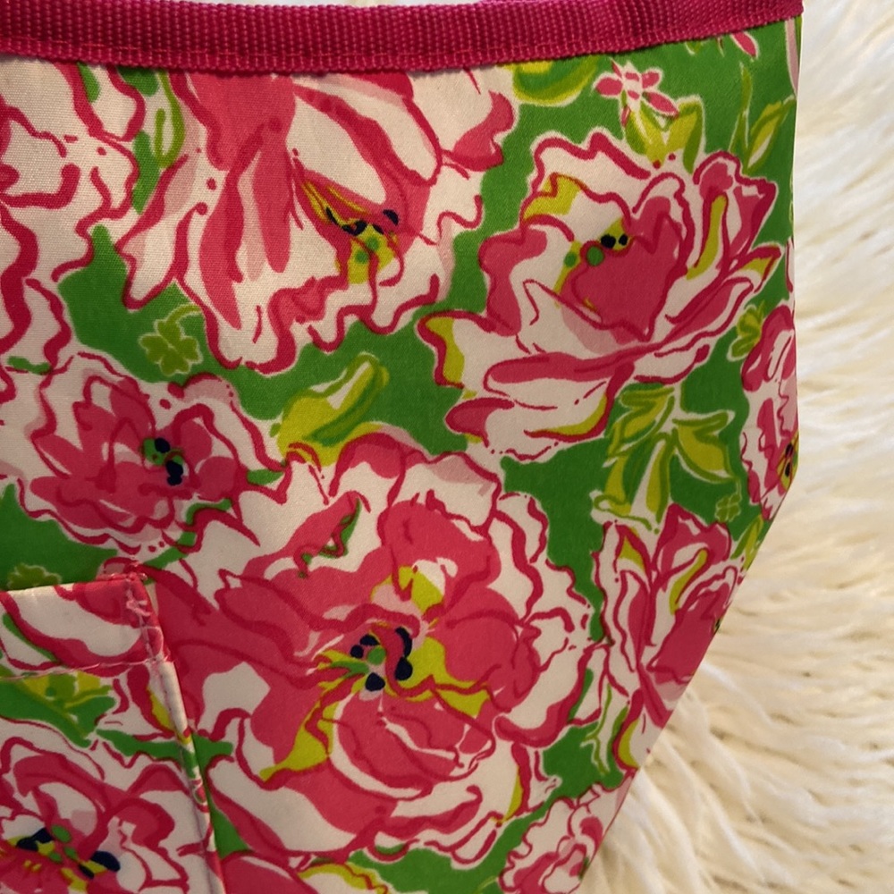 Lilly Pulitzer insulated Floral Bottle Opener Tote Bag / Beach Bag - Picture 3 of 12